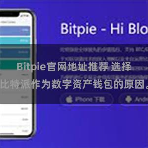 Bitpie官网地址推荐 选择比特派作为数字资产钱包的原因。