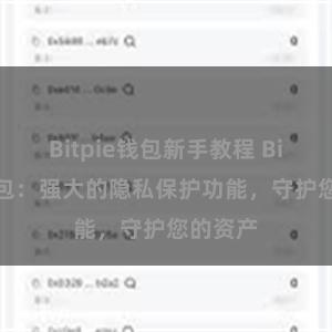 Bitpie钱包新手教程 Bitpie钱包：强大的隐私保护功能，守护您的资产