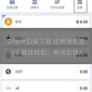 Bitpie扫码下载 比特派钱包 VS 其他钱包：有何区别？