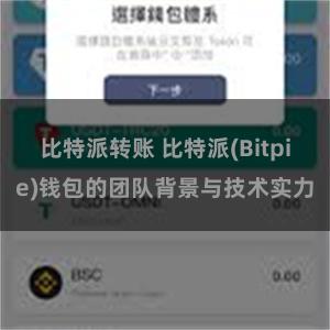 比特派转账 比特派(Bitpie)钱包的团队背景与技术实力