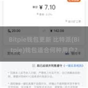 Bitpie钱包更新 比特派(Bitpie)钱包适合何种用户？